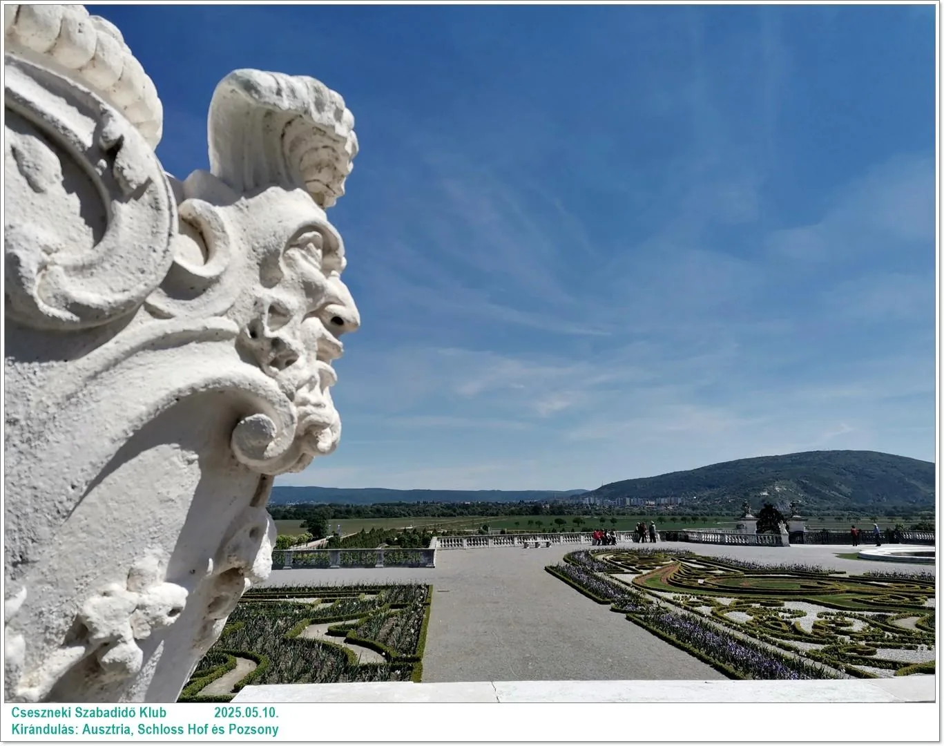 2025.05.10. Kirándulás: Ausztria, Schloss Hof és Pozsony / Képeket a tagok készítették