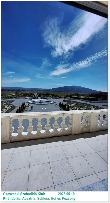 2025.05.10. Kirándulás: Ausztria, Schloss Hof és Pozsony / Képeket a tagok készítették