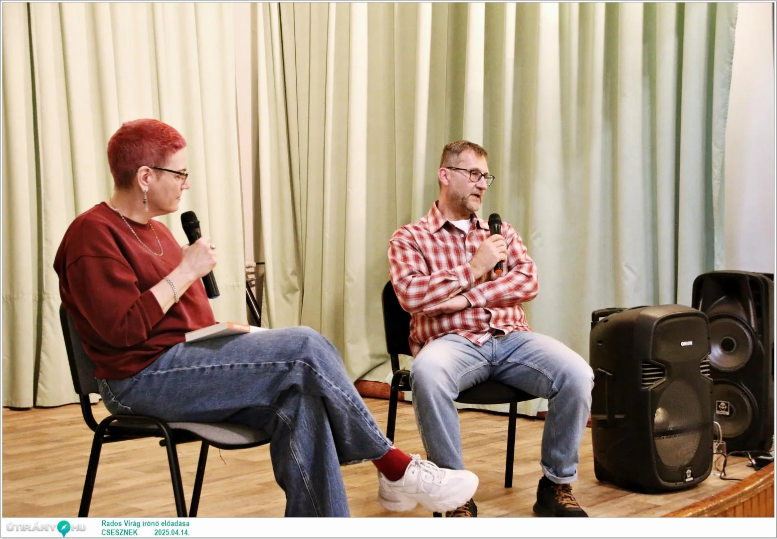 2014.04.14. Rados Virág írónő