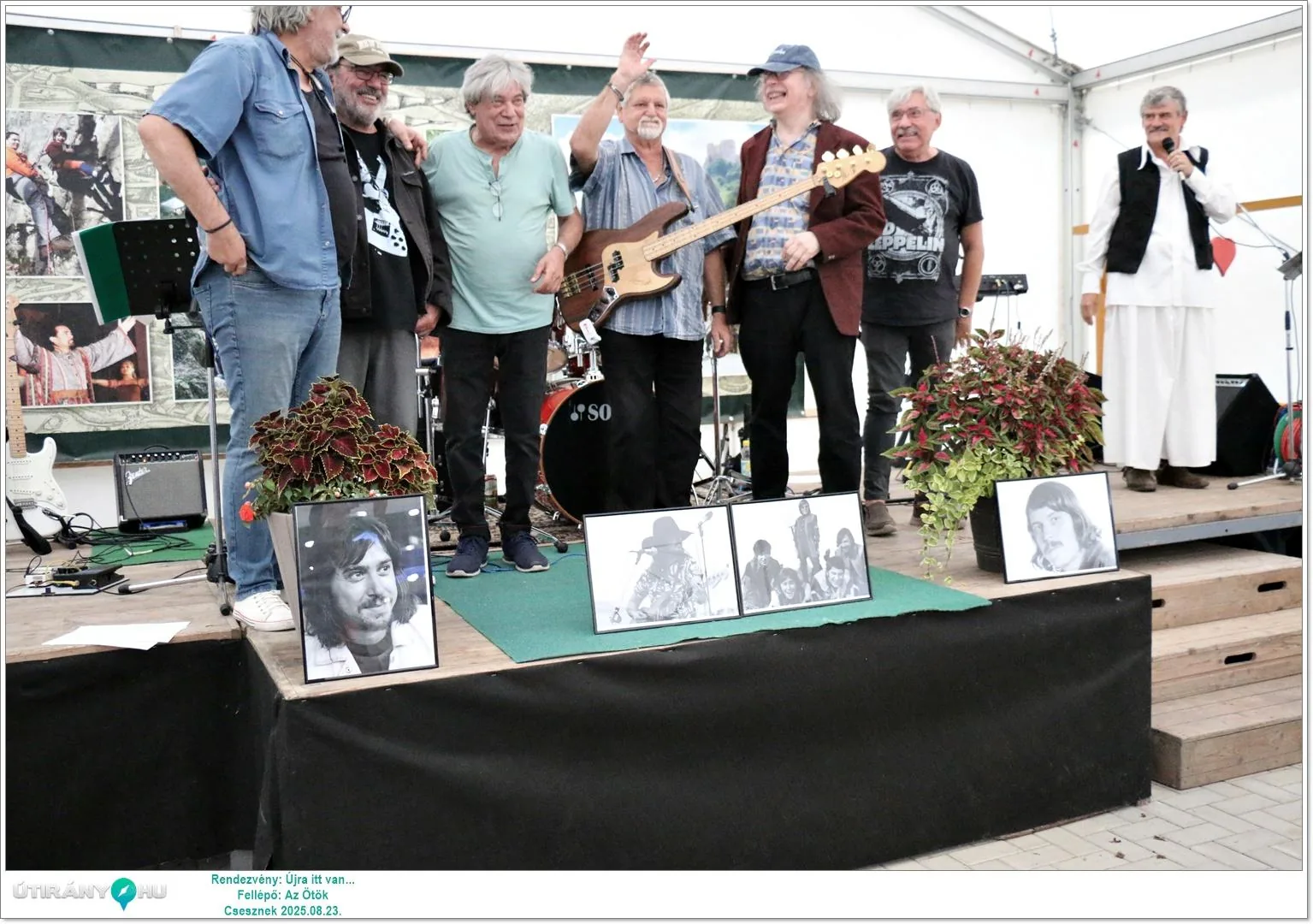 Képek: Útirány Fellépő: Az Ötök