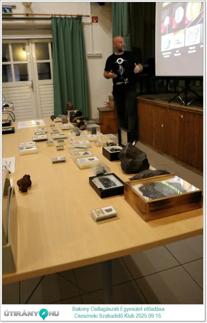 2025.09.15. Bakony Csillagászati Egyesület előadása