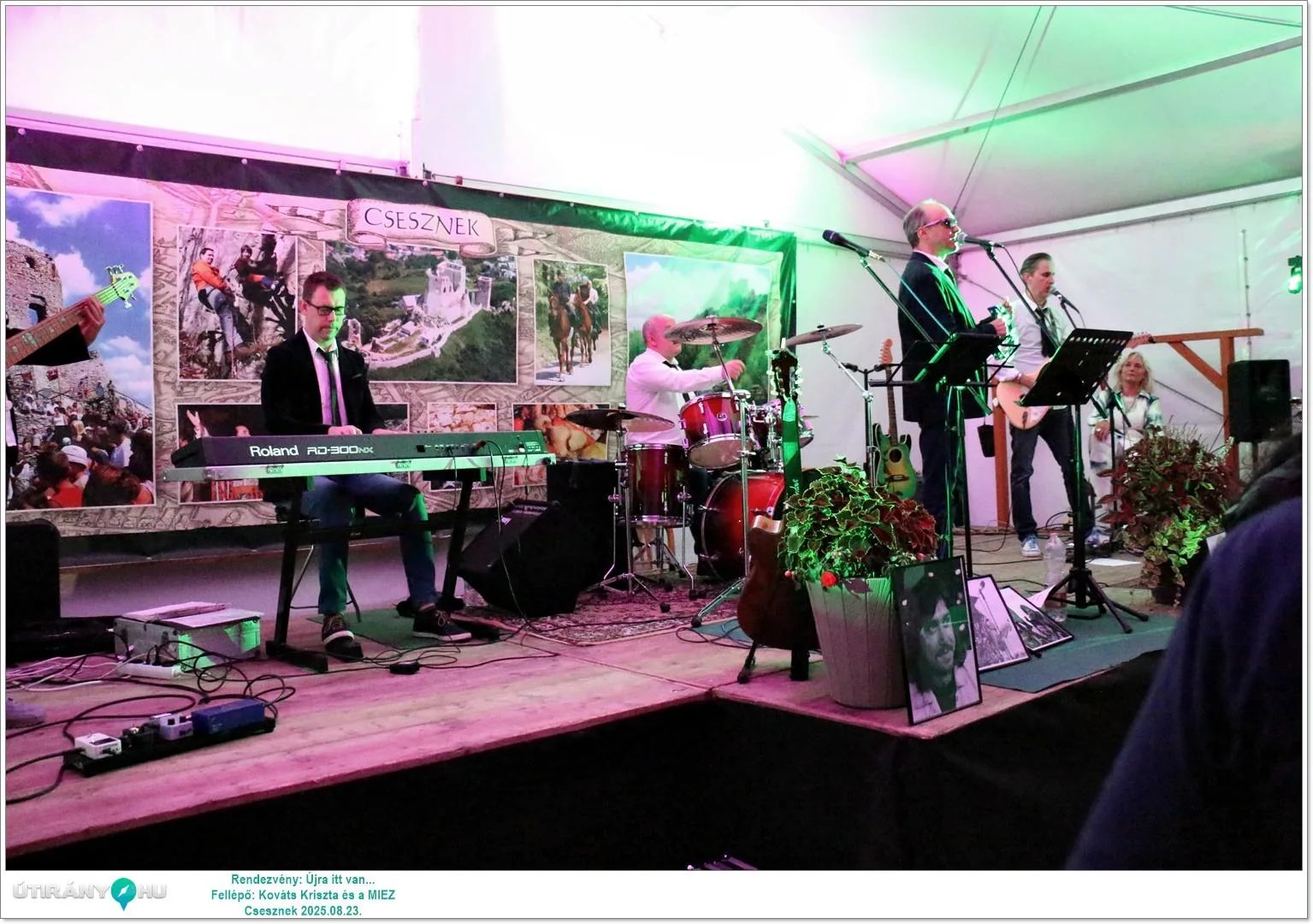 Képek: Útirány Fellépő: Kováts Kriszta és a MIEZ