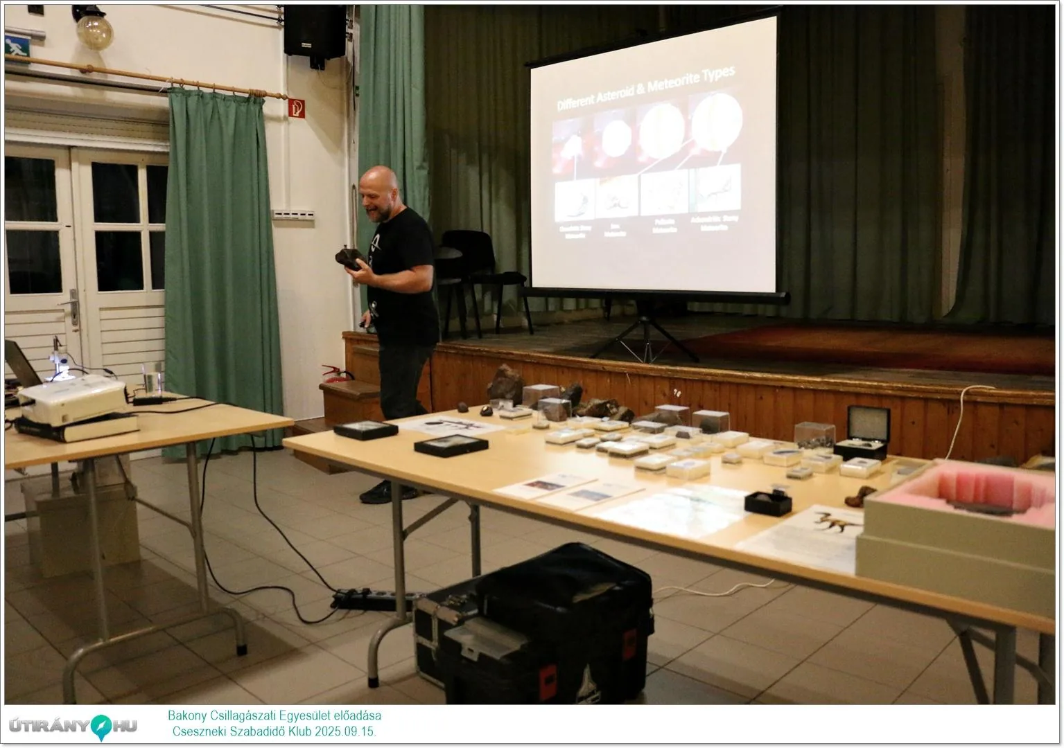 2025.09.15. Bakony Csillagászati Egyesület előadása