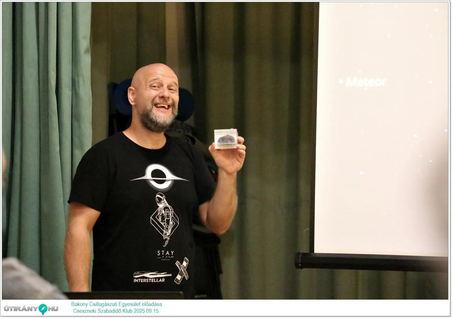 2025.09.15. Bakony Csillagászati Egyesület előadása