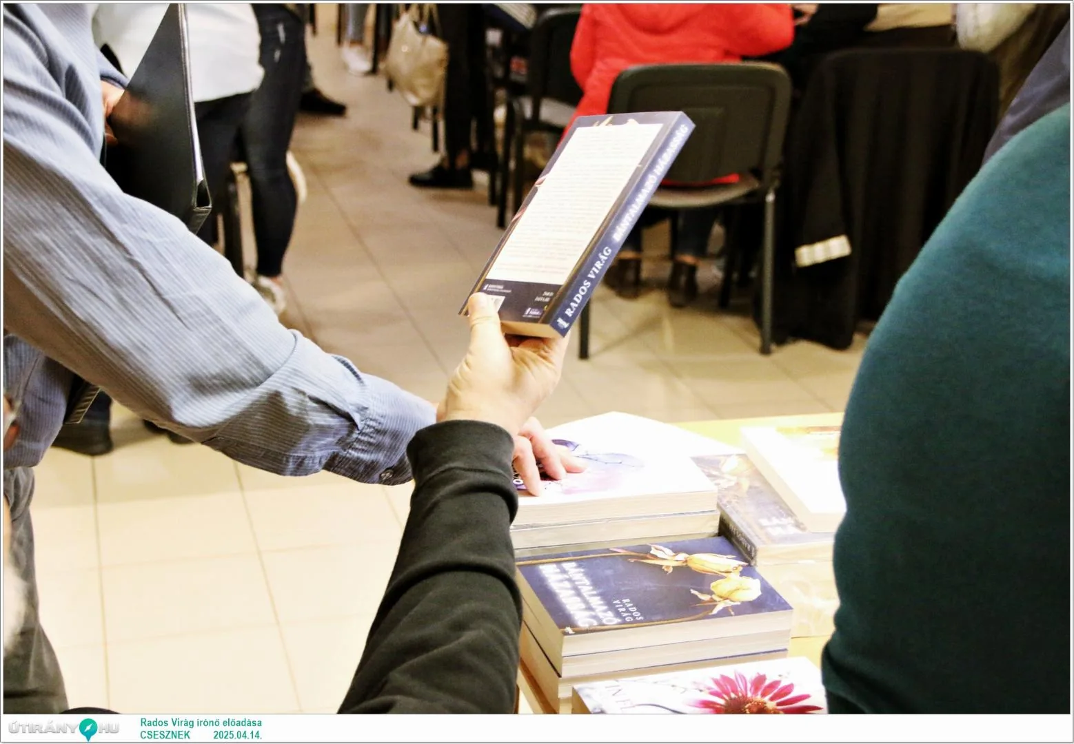 2014.04.14. Rados Virág írónő