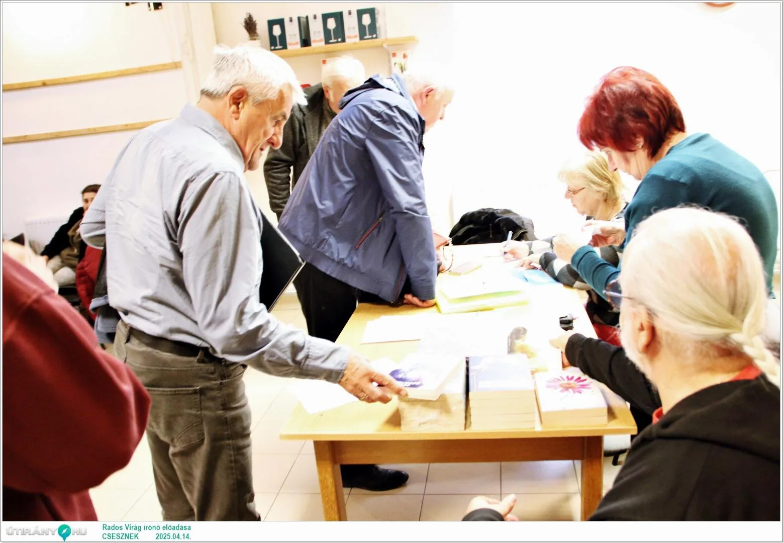 2014.04.14. Rados Virág írónő