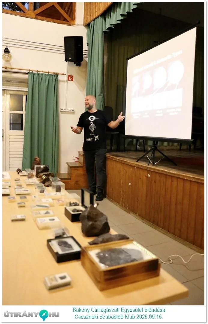 2025.09.15. Bakony Csillagászati Egyesület előadása