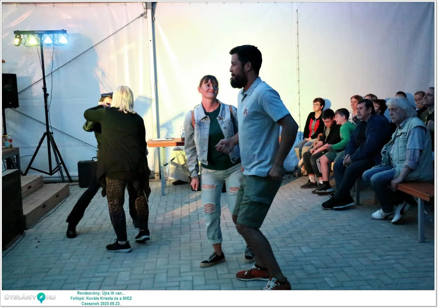 Képek: Útirány Fellépő: Kováts Kriszta és a MIEZ