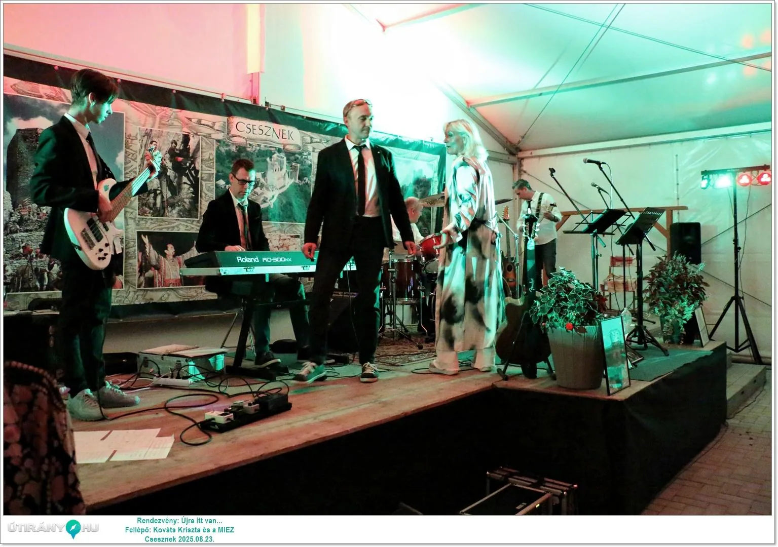 Képek: Útirány Fellépő: Kováts Kriszta és a MIEZ