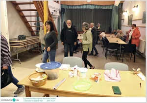 2025.10.27. Egy kellemes beszélgetés, friss tócsni mellett