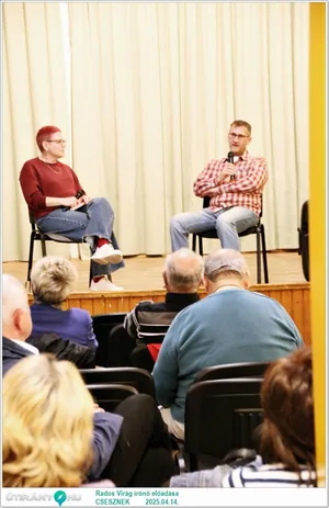 2014.04.14. Rados Virág írónő