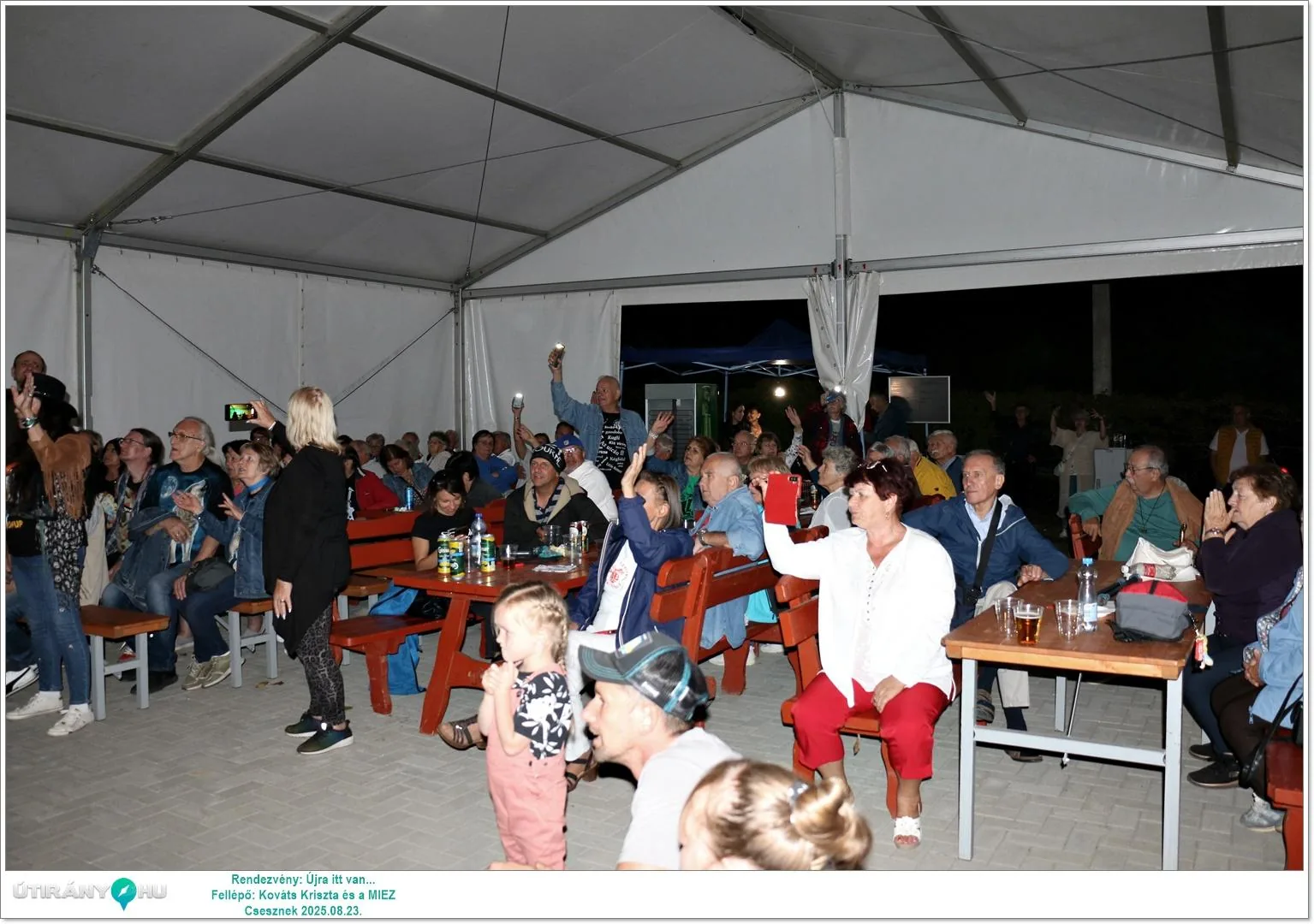 Képek: Útirány Fellépő: Kováts Kriszta és a MIEZ