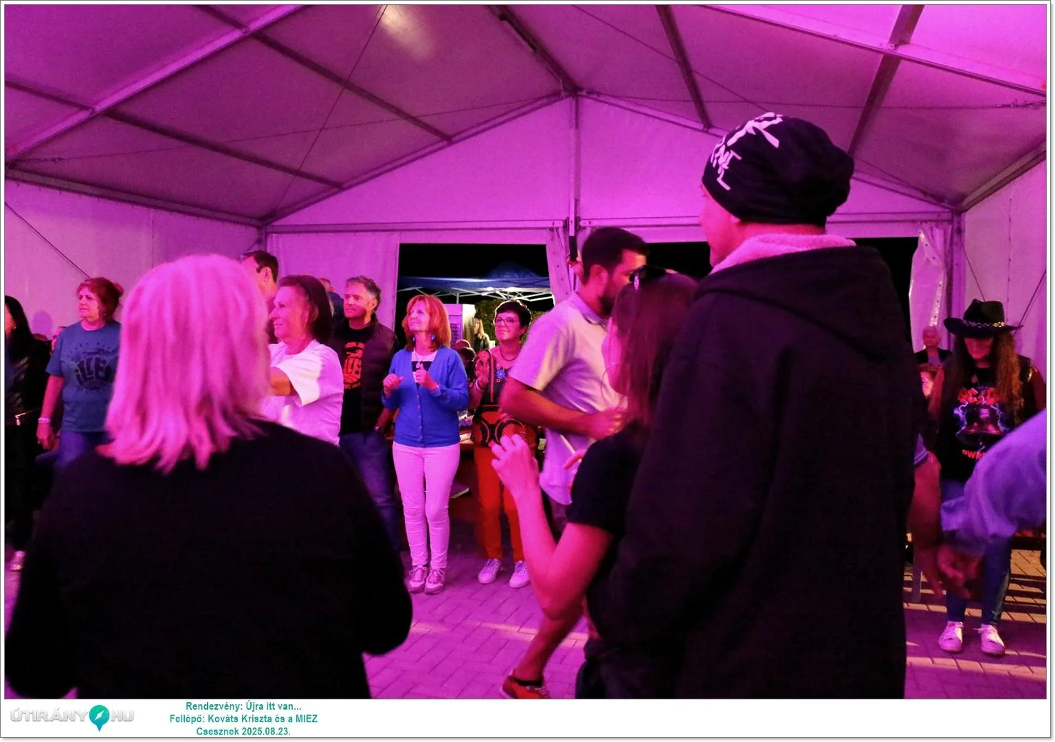 Képek: Útirány Fellépő: Kováts Kriszta és a MIEZ