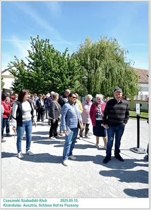 2025.05.10. Kirándulás: Ausztria, Schloss Hof és Pozsony / Képeket a tagok készítették