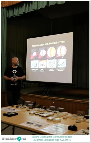 2025.09.15. Bakony Csillagászati Egyesület előadása