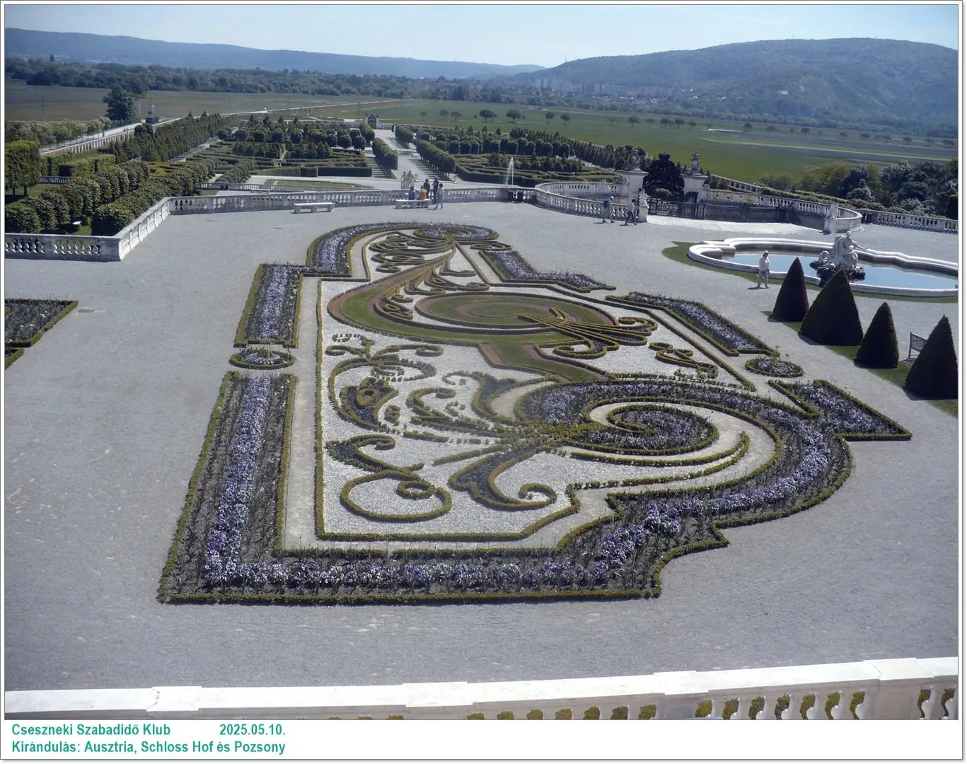 2025.05.10. Kirándulás: Ausztria, Schloss Hof és Pozsony / Képeket a tagok készítették
