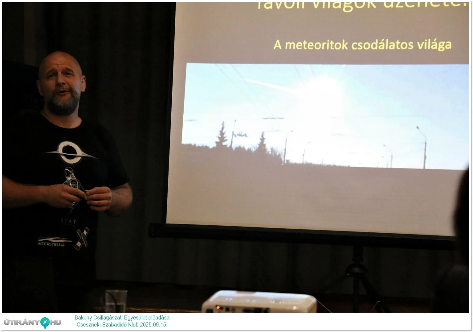 2025.09.15. Bakony Csillagászati Egyesület előadása
