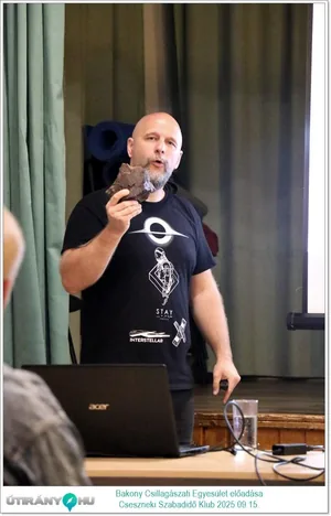 2025.09.15. Bakony Csillagászati Egyesület előadása