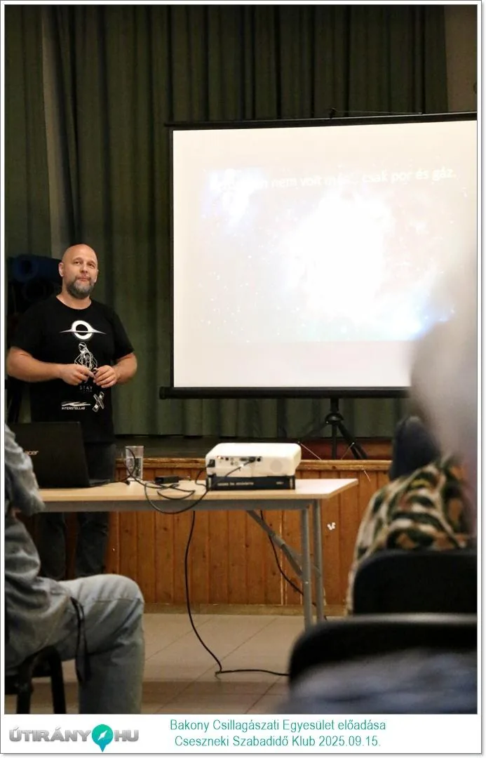 2025.09.15. Bakony Csillagászati Egyesület előadása