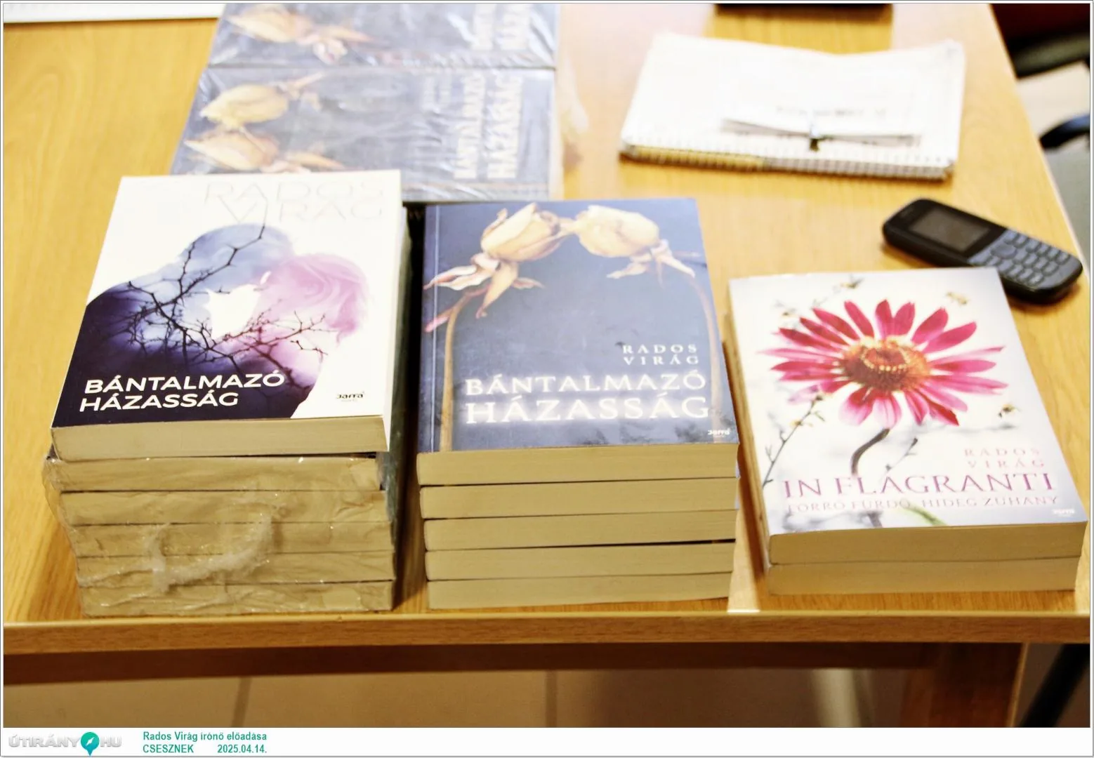 2014.04.14. Rados Virág írónő