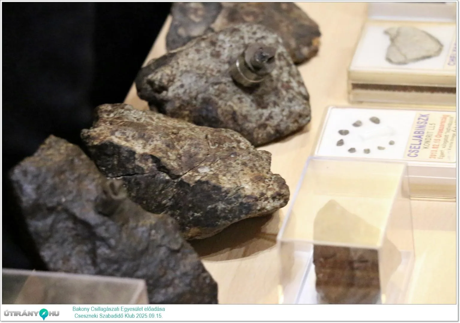 2025.09.15. Bakony Csillagászati Egyesület előadása