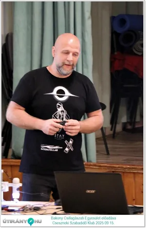 2025.09.15. Bakony Csillagászati Egyesület előadása