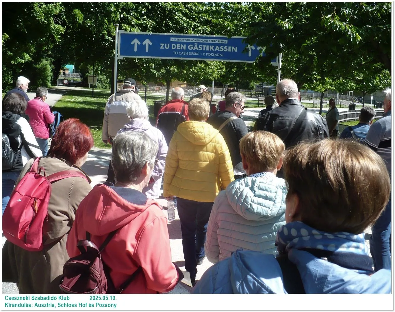 2025.05.10. Kirándulás: Ausztria, Schloss Hof és Pozsony / Képeket a tagok készítették