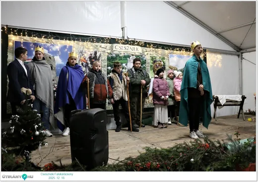 'Cseszneki Falukarácsony' cikk borítóképe