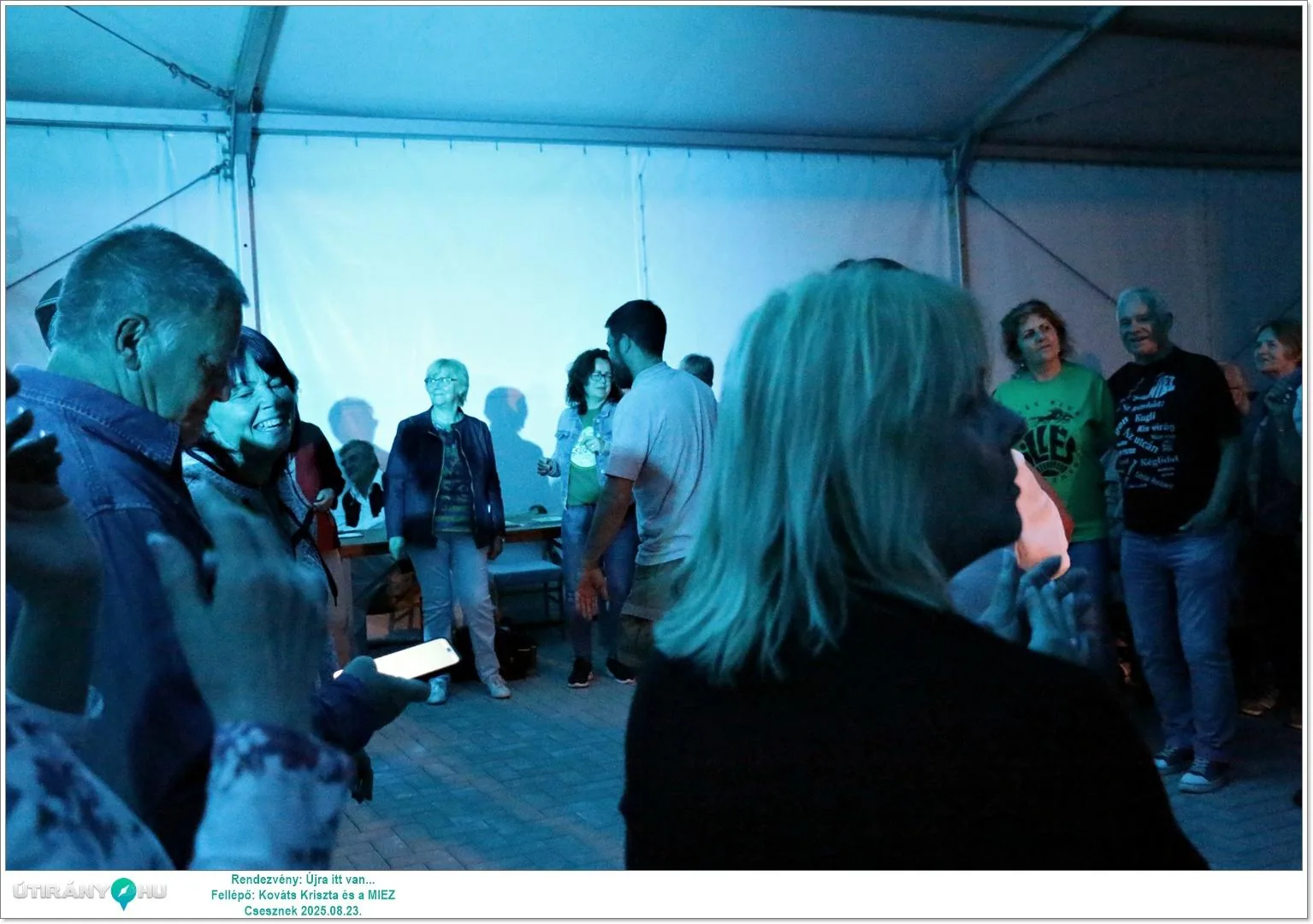 Képek: Útirány Fellépő: Kováts Kriszta és a MIEZ