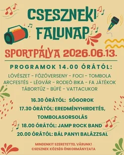 Cseszneki falunap borítóképe
