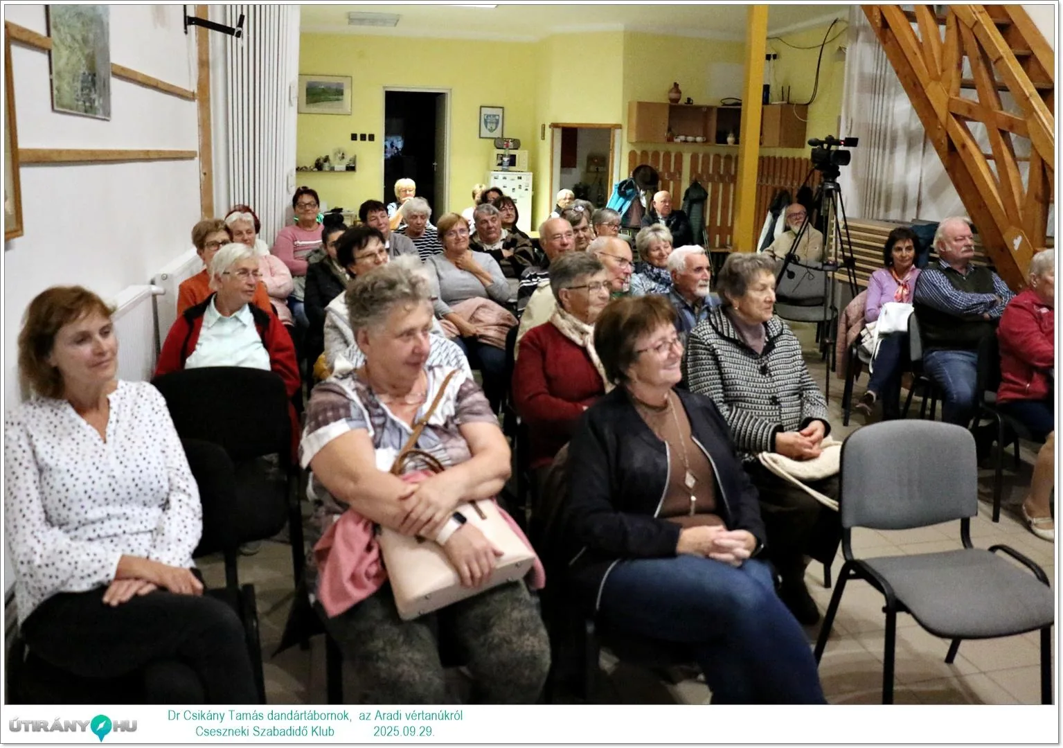 2025.09.29. Dr. Csikány Tamás dandártábornok, Aradi vértanúk előadása kisfilmmel
