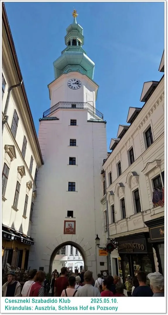 2025.05.10. Kirándulás: Ausztria, Schloss Hof és Pozsony / Képeket a tagok készítették