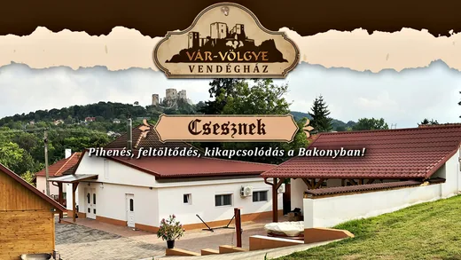 'Vár-Völgye Vendégház' cikk borítóképe